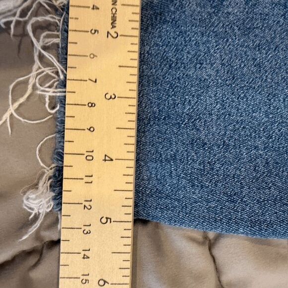 Good American Good Legs Skinny Jeans Raw Hem Size  6 / 28 - Picture 13 of 14